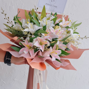 Artificial Lilies Bouquet